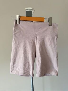 TNA TNAction High Waist Bike Shorts - Nude Salmon